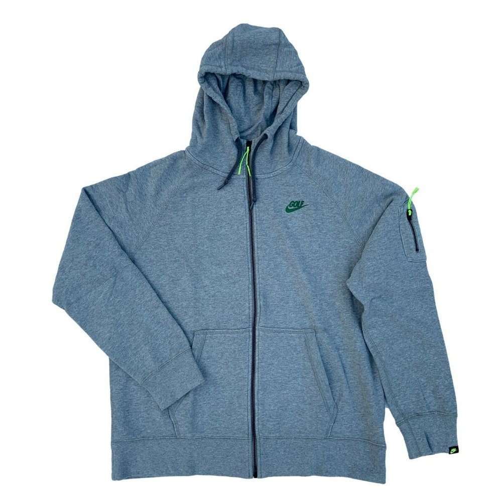 Nike Golf Full Zip Logo Long Sleeves Hoodie Jacket